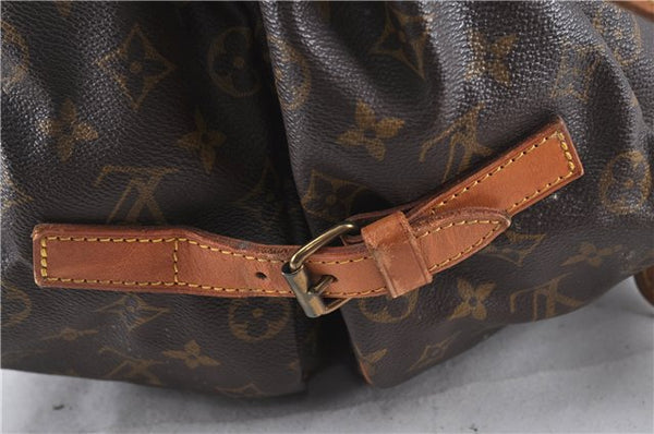 Auth Louis Vuitton Monogram Saumur 35 Shoulder Cross Body Bag M42254 LV H9344