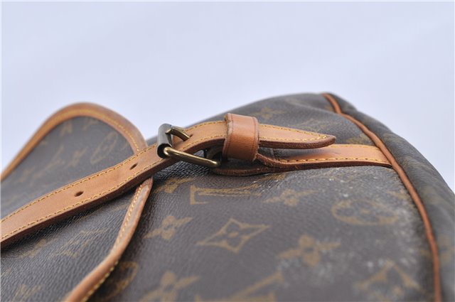 Auth Louis Vuitton Monogram Saumur 35 Shoulder Cross Body Bag M42254 LV H9344