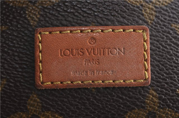 Auth Louis Vuitton Monogram Saumur 35 Shoulder Cross Body Bag M42254 LV H9344