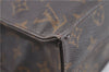 Authentic Louis Vuitton Monogram Sac Plat Hand Bag M51140 LV H9345