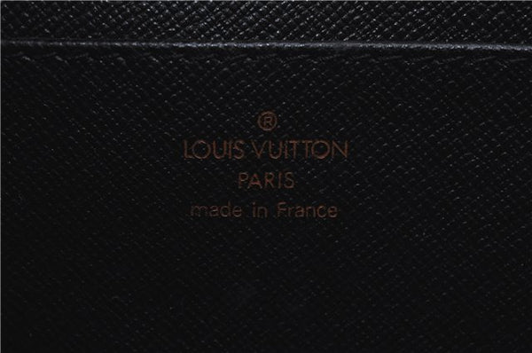 Authentic Louis Vuitton Epi Pochette Homme Clutch Bag Black M52522 LV H9348