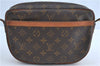 Auth Louis Vuitton Monogram Jeune Fille MM Shoulder Cross Bag M51226 Junk H9351