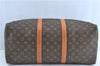 Authentic Louis Vuitton Monogram Keepall 50 Boston Bag M41426 LV H9353