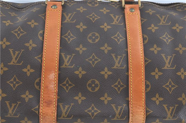 Authentic Louis Vuitton Monogram Keepall 50 Boston Bag M41426 LV H9353