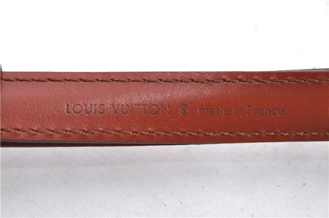 Authentic Louis Vuitton Leather Shoulder Strap Brown 40.2-47.2