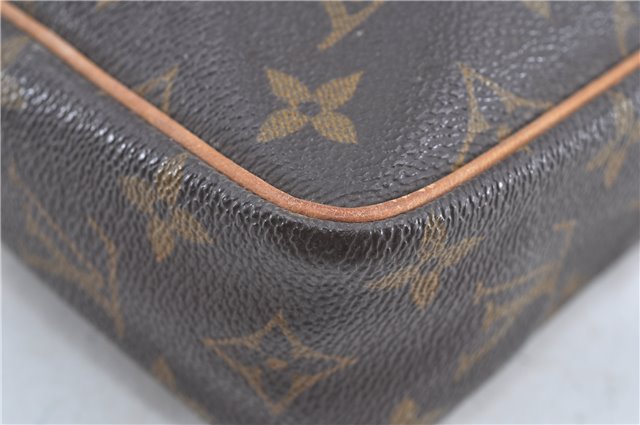 Authentic Louis Vuitton Monogram Compiegne 23 Clutch Hand Bag M51847 LV H9363