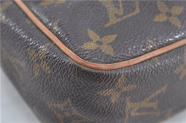 Authentic Louis Vuitton Monogram Compiegne 23 Clutch Hand Bag M51847 LV H9363