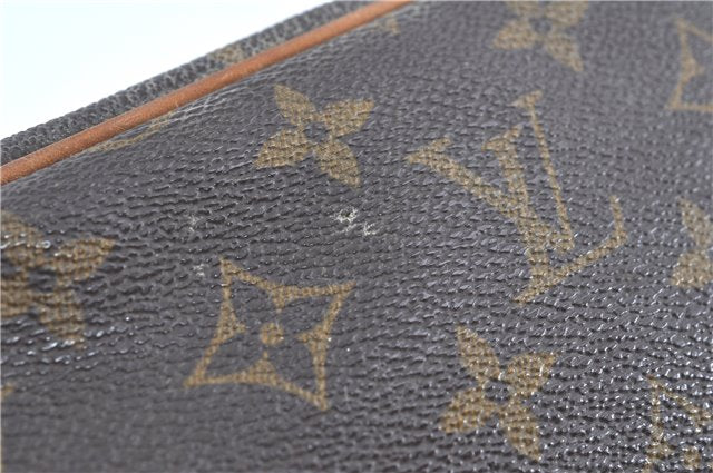 Authentic Louis Vuitton Monogram Compiegne 23 Clutch Hand Bag M51847 LV H9363