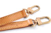 Authentic Louis Vuitton Leather Shoulder Strap Beige 39.4" LV H9375