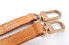 Authentic Louis Vuitton Leather Shoulder Strap Beige 39.4" LV H9375