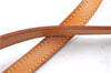 Authentic Louis Vuitton Leather Shoulder Strap Beige 39.4" LV H9375