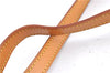 Authentic Louis Vuitton Leather Shoulder Strap Beige 39.4" LV H9375