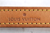 Authentic Louis Vuitton Leather Shoulder Strap Beige 39.4" LV H9375