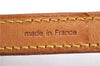 Authentic Louis Vuitton Leather Shoulder Strap Beige 39.4" LV H9375