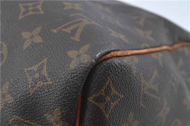 Auth Louis Vuitton Monogram Keepall Bandouliere 45 Boston Bag M41418 LV H9379