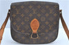 Auth Louis Vuitton Monogram Saint Cloud GM Shoulder Cross Bag M51242 LV H9381