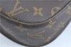 Auth Louis Vuitton Monogram Saint Cloud GM Shoulder Cross Bag M51242 LV H9381