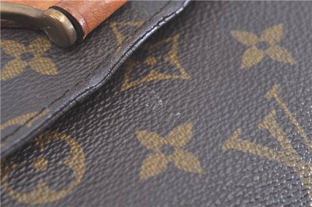 Auth Louis Vuitton Monogram Saint Cloud GM Shoulder Cross Bag M51242 LV H9381