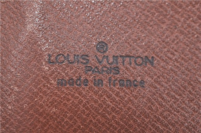 Auth Louis Vuitton Monogram Saint Cloud GM Shoulder Cross Bag M51242 LV H9381