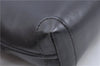 Authentic GUCCI Shoulder Cross Body Bag Purse Leather Black Junk H9382