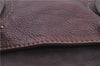 Authentic Chloe Paddington Leather Shoulder Hand Bag Brown H9383