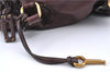 Authentic Chloe Paddington Leather Shoulder Hand Bag Brown H9383