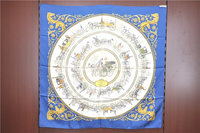 Authentic HERMES Carre 90 Scarf 