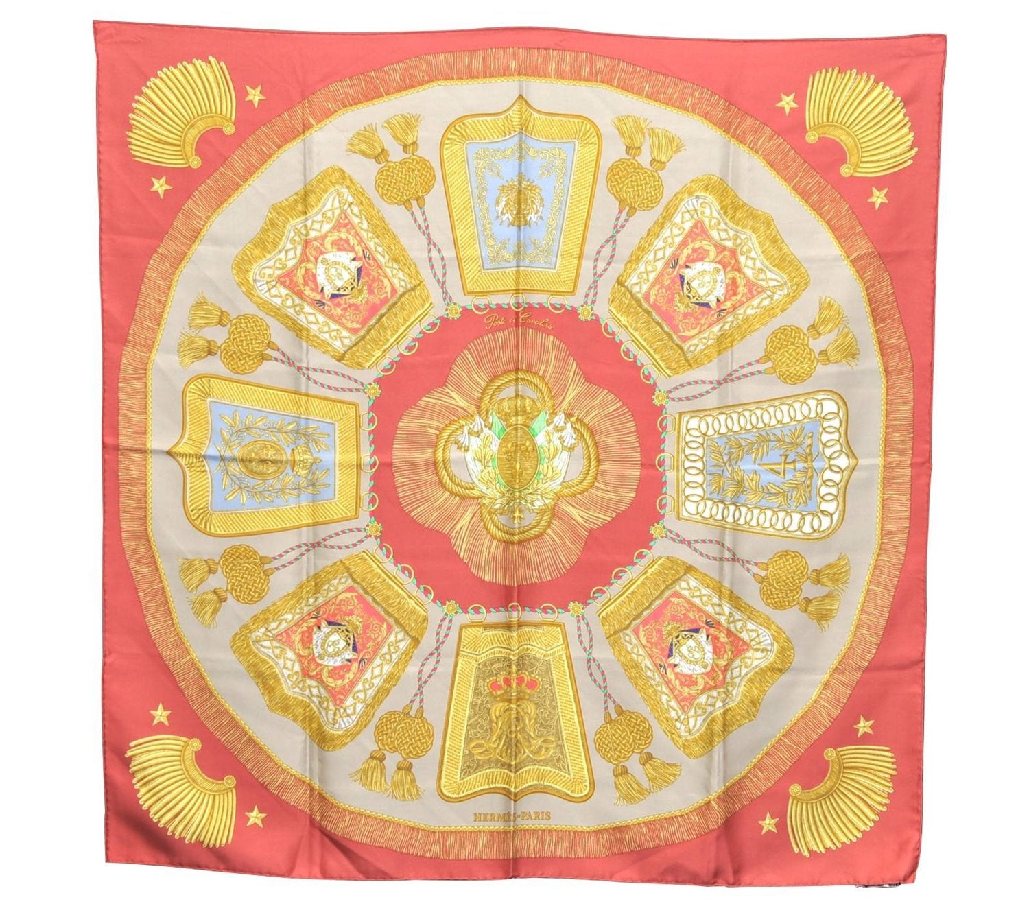 Authentic HERMES Carre 90 Scarf 