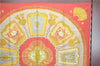 Authentic HERMES Carre 90 Scarf "Poste et Cavalerie" Silk Red H9389