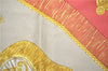 Authentic HERMES Carre 90 Scarf "Poste et Cavalerie" Silk Red H9389