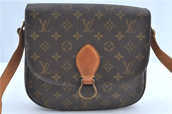 Auth Louis Vuitton Monogram Saint Cloud GM Shoulder Cross Bag M51242 LV H9390