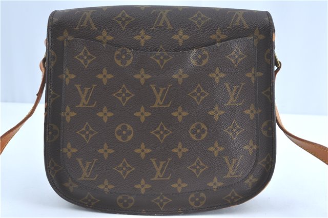 Auth Louis Vuitton Monogram Saint Cloud GM Shoulder Cross Bag M51242 LV H9390