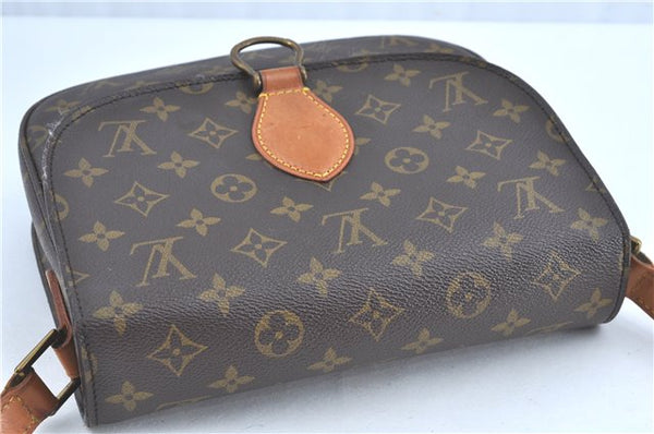 Auth Louis Vuitton Monogram Saint Cloud GM Shoulder Cross Bag M51242 LV H9390