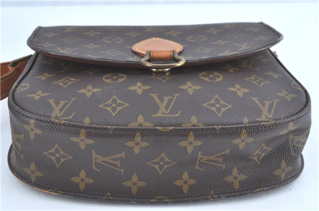 Auth Louis Vuitton Monogram Saint Cloud GM Shoulder Cross Bag M51242 LV H9390