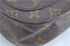 Auth Louis Vuitton Monogram Saint Cloud GM Shoulder Cross Bag M51242 LV H9390