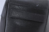 Authentic PRADA Canvas Leather Shoulder Boston Bag BL0187 Black H9391