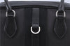 Authentic PRADA Canvas Leather Shoulder Boston Bag BL0187 Black H9391