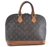 Authentic Louis Vuitton Monogram Alma Hand Bag M51130 LV H9396