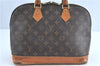 Authentic Louis Vuitton Monogram Alma Hand Bag M51130 LV H9396