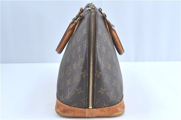 Authentic Louis Vuitton Monogram Alma Hand Bag M51130 LV H9396