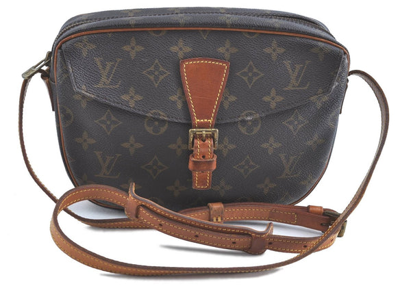 Auth Louis Vuitton Monogram Jeune Fille MM Shoulder Cross Bag M51226 LV H9399