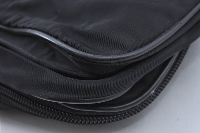 Authentic PRADA Nylon Leather 2Way Shoulder Garment Cover Black H9407