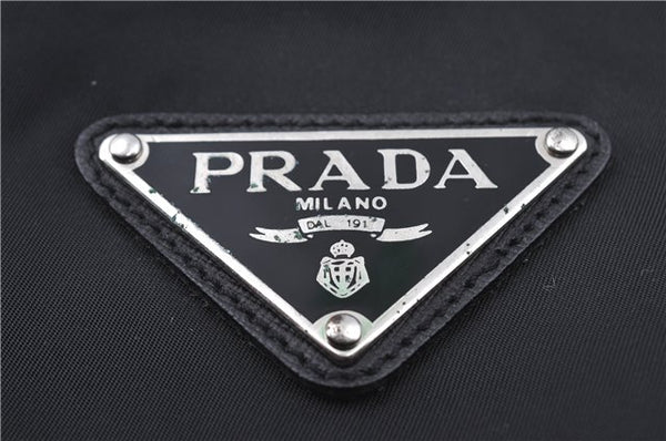 Authentic PRADA Nylon Leather 2Way Shoulder Garment Cover Black H9407