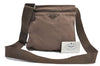 Auth PRADA Nylon Leather Shoulder Cross Body Bag Purse BT0420 Brown Khaki H9408