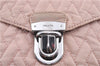 Authentic PRADA Nylon Chain Shoulder Bag Purse BR4612 Light Pink H9409