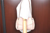 Authentic PRADA Nylon Chain Shoulder Bag Purse BR4612 Light Pink H9409