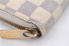 Authentic Louis Vuitton Damier Azur Zippy Wallet Long Purse N60019 LV H9410