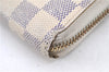 Authentic Louis Vuitton Damier Azur Zippy Wallet Long Purse N60019 LV H9410