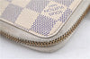 Authentic Louis Vuitton Damier Azur Zippy Wallet Long Purse N60019 LV H9410