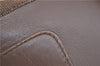 Authentic GUCCI Sherry Line Shoulder Tote Bag Leather 0021135 Brown H9411